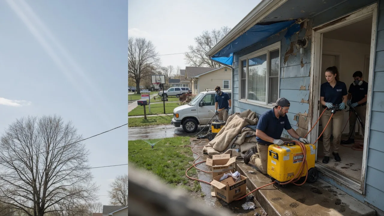 Basement Flood Cleanup in Wamego, KS near me